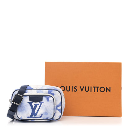 Louis Vuitton Monogram Watercolor Outdoor Pouch Blue 9 of 9