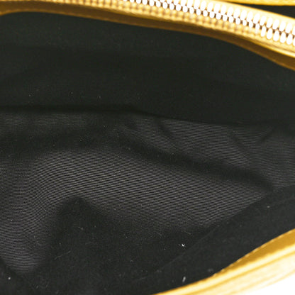 Saint Laurent Suede Y Quilted Monogram Small Loulou Shoulder Bag Chartreuse 5 of 10