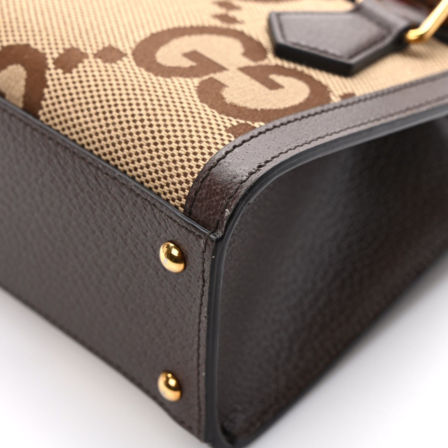 Monogram Jumbo GG Textured Dollar Calfskin Mini Diana Tote Bag Camel Ebony New Acero Pomegranate Red