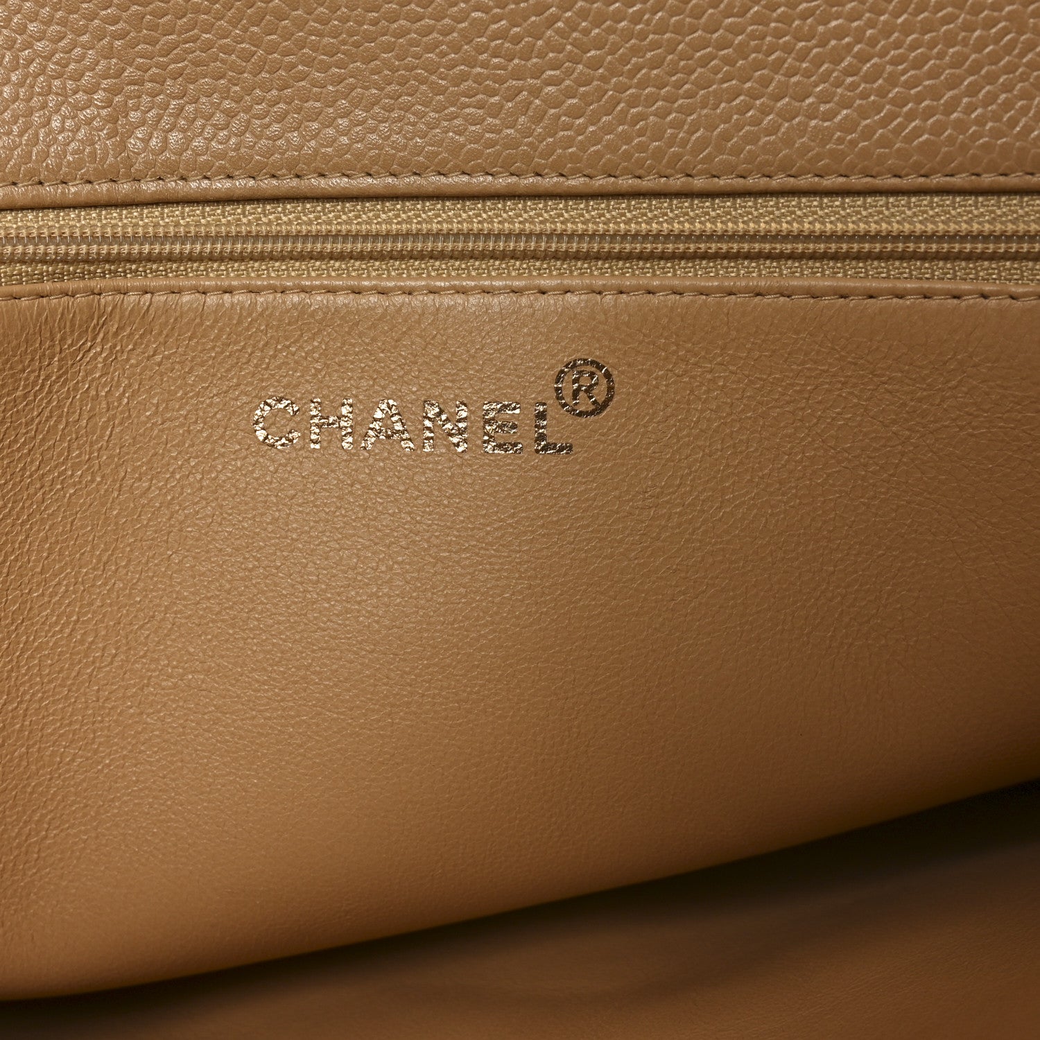 Chanel Caviar Timeless CC Tote Beige 6 of 11