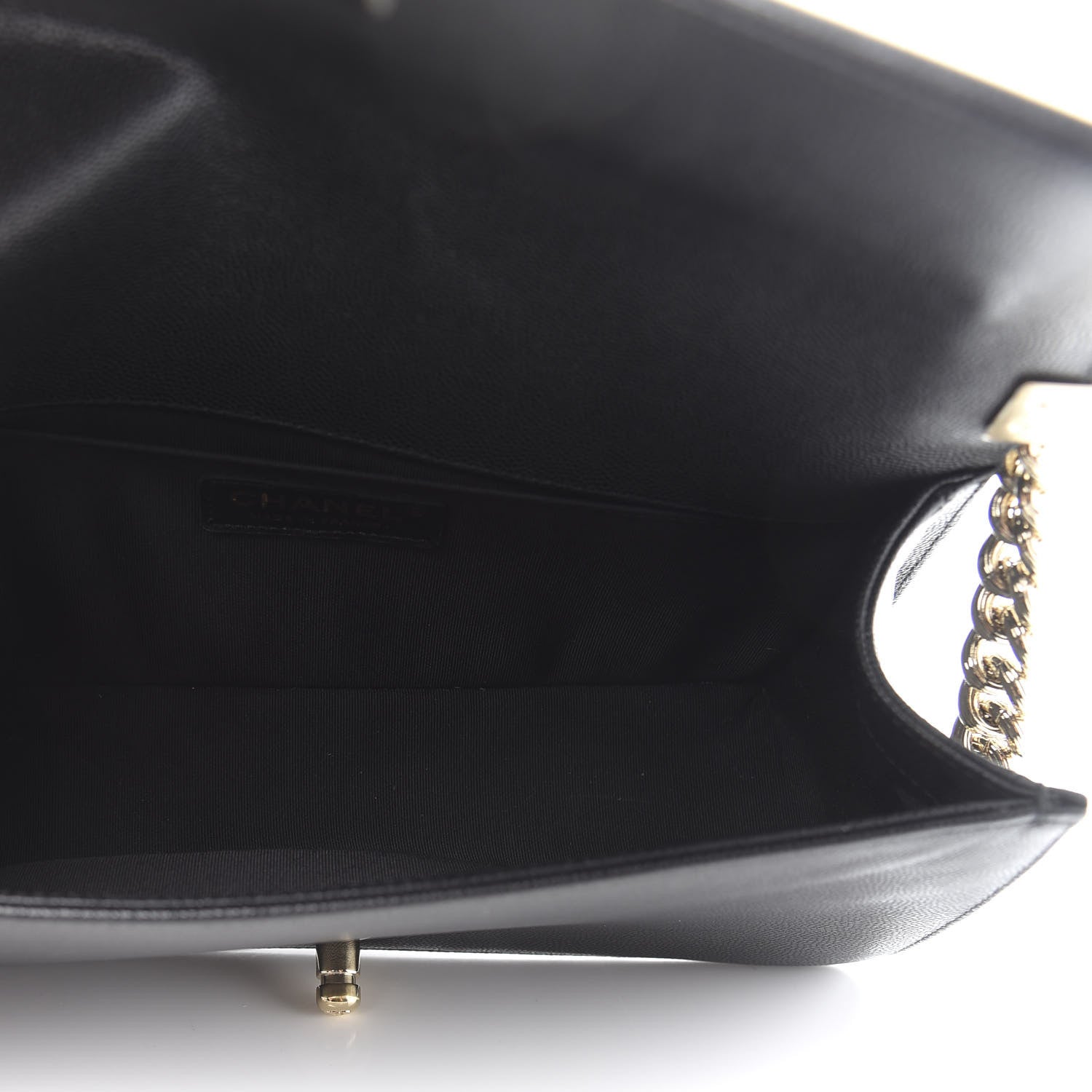 Chanel Caviar Quilted Medium Boy Flap Black 5 of 11