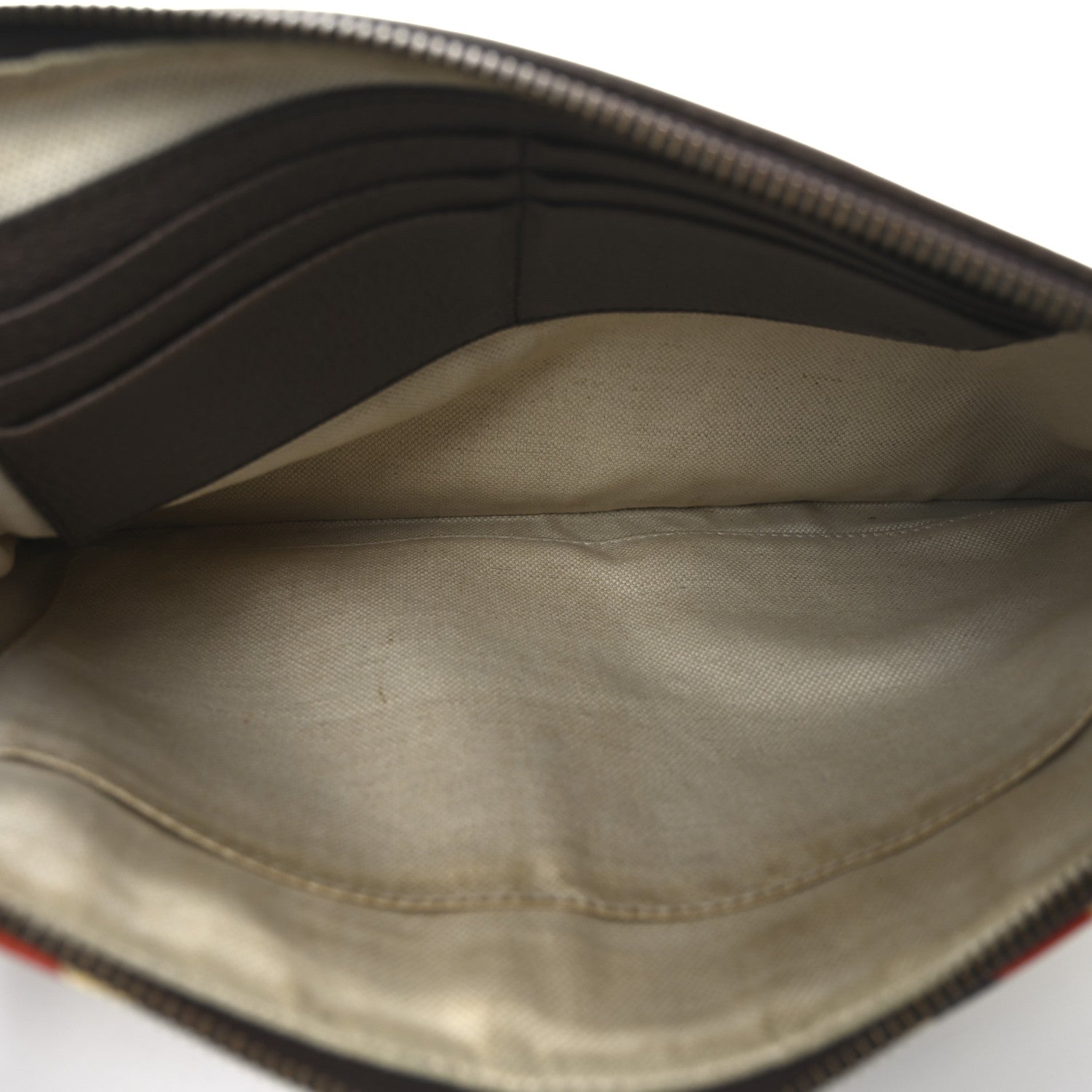 Gucci GG Supreme Monogram Courrier Documents Holder Beige New Acero 5 of 8