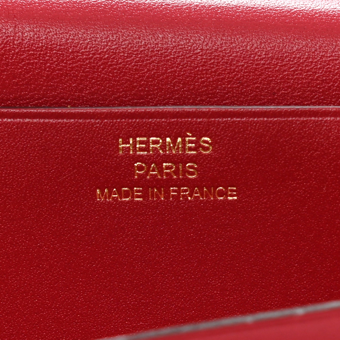 Tadelakt Bearn Gusset Wallet Rouge Vif