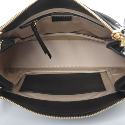 Chloe Calfskin Suede Medium Roy Bag Black 6 of 8