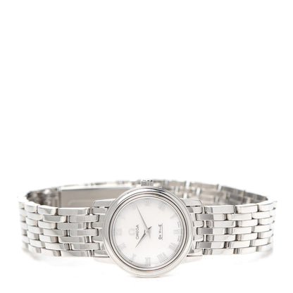 Omega Stainless Steel Mother of Pearl 22mm De Ville Quartz Watch 4570.71.00 2 of 5