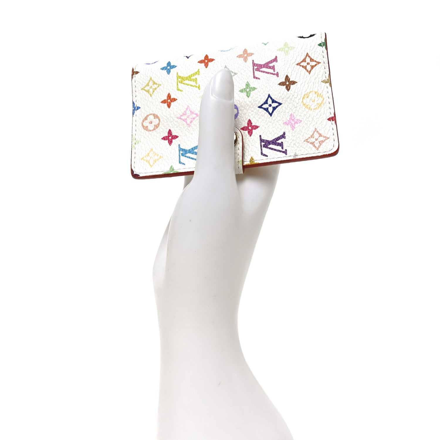 Louis Vuitton Monogram Multicolor Carnet de Bal Mini Agenda Cover White 2 of 7