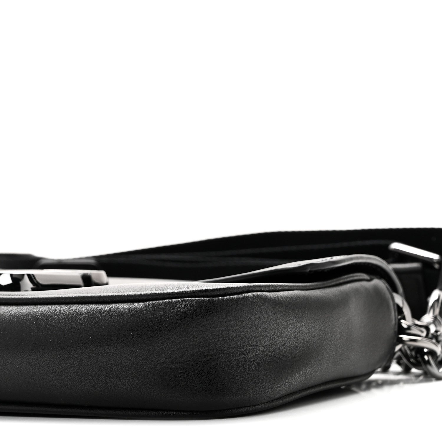 Marc Jacobs Calfskin The J Marc Shoulder Bag Black 8 of 8
