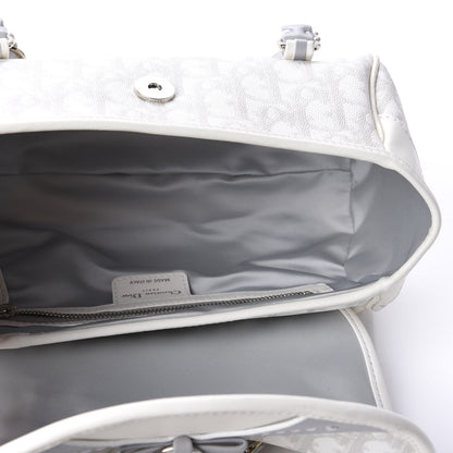 Christian Dior Monogram Romantique Trotter Bag Grey 5 of 10