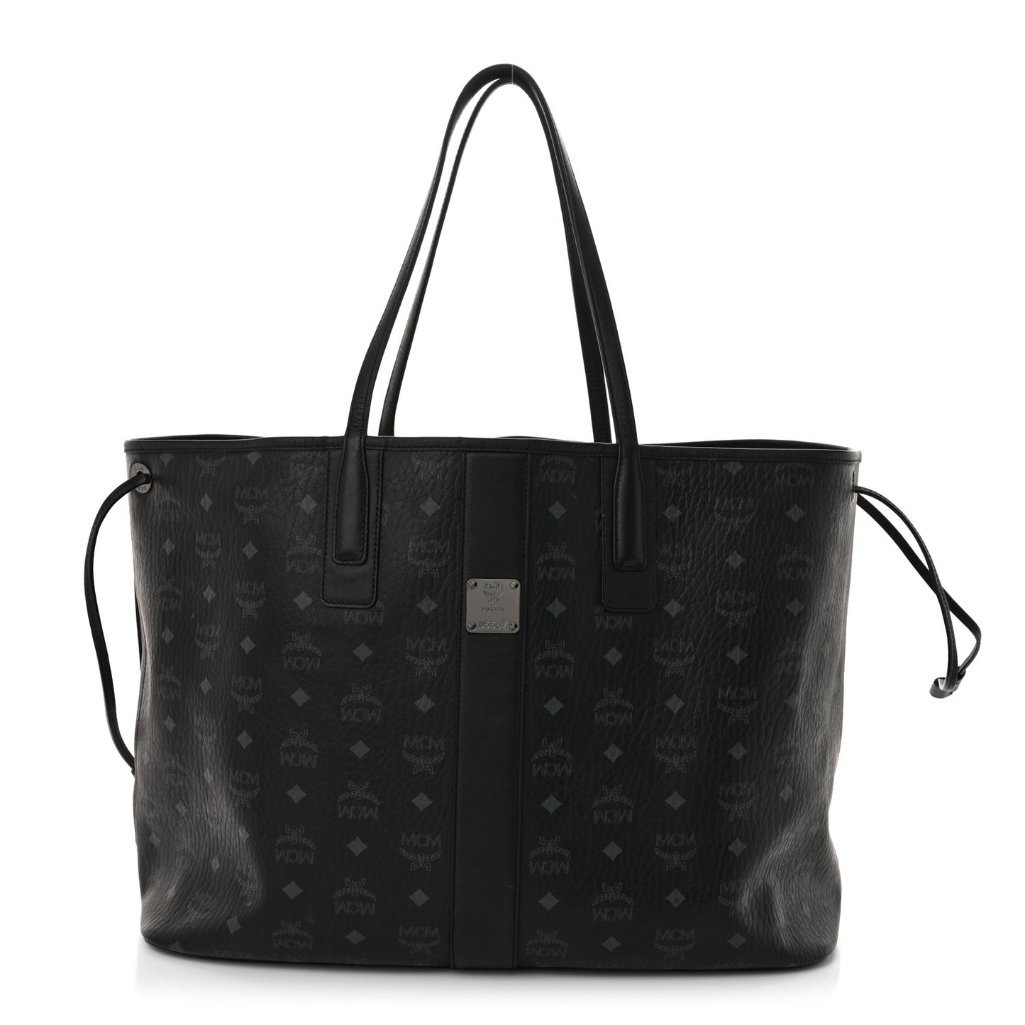 Visetos Large Liz Reversible Shopper Tote Black