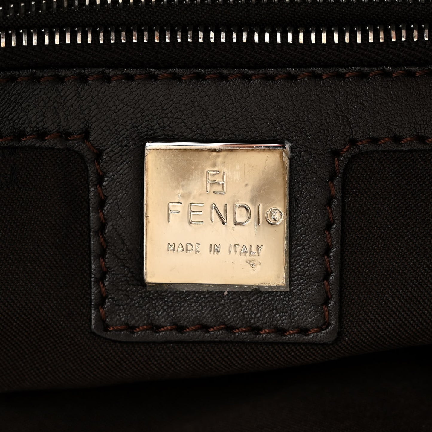 Calfskin Baguette Brown