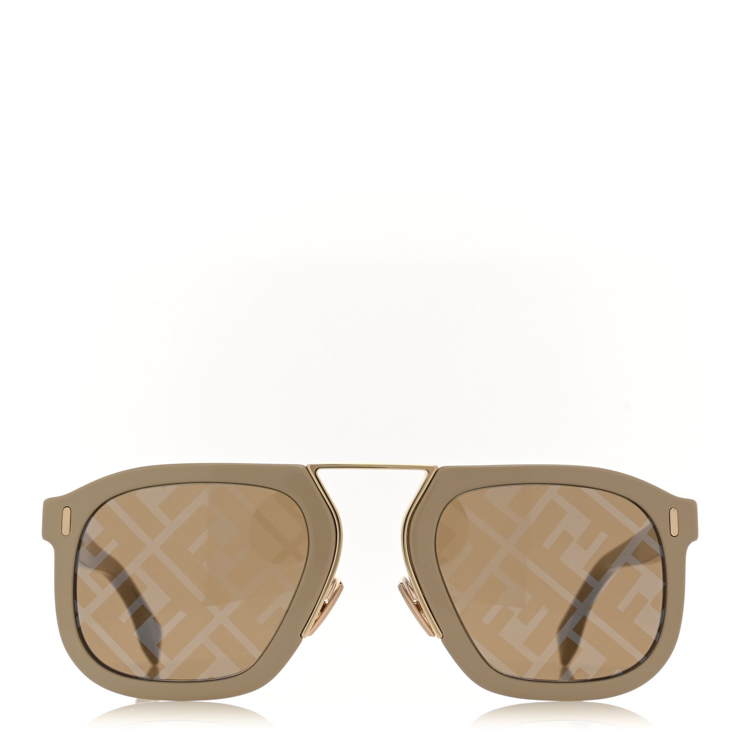 Acetate FF Aviator Sunglasses FF M0105/S Beige
