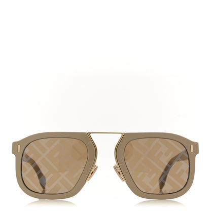 Fendi Acetate FF Aviator Sunglasses FF M0105/S Beige 2 of 7