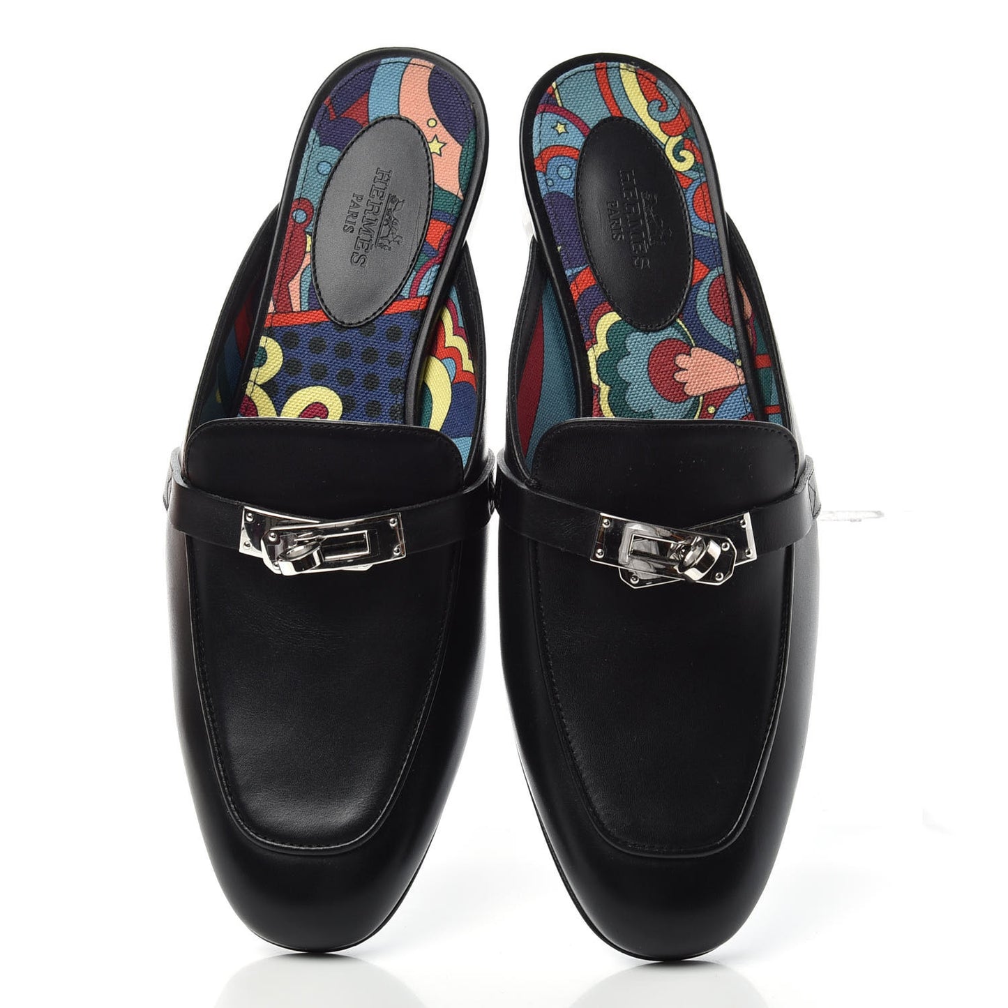 Goatskin Oz Mules 37 Black