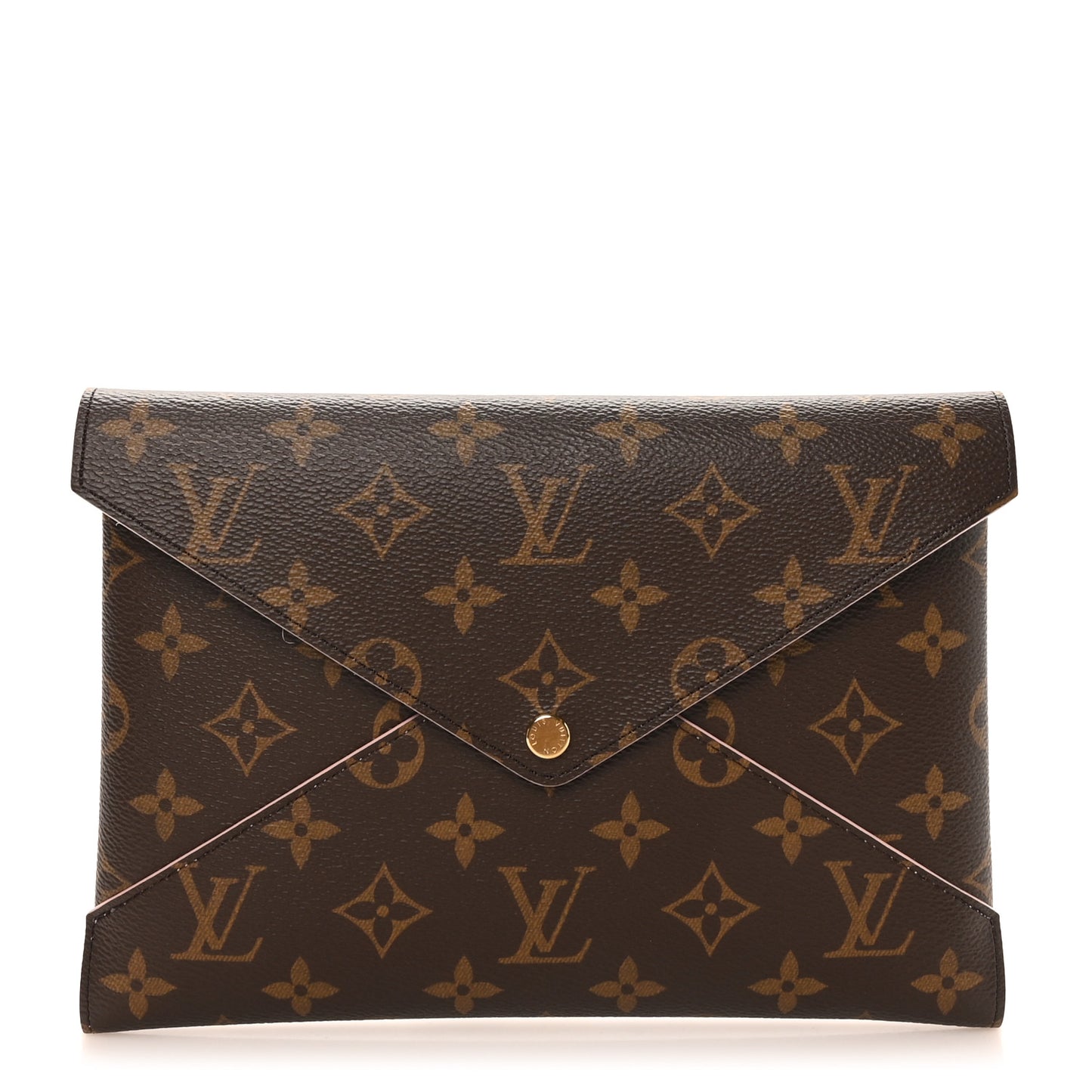 Monogram Large Kirigami Pochette Insert Rose Ballerine