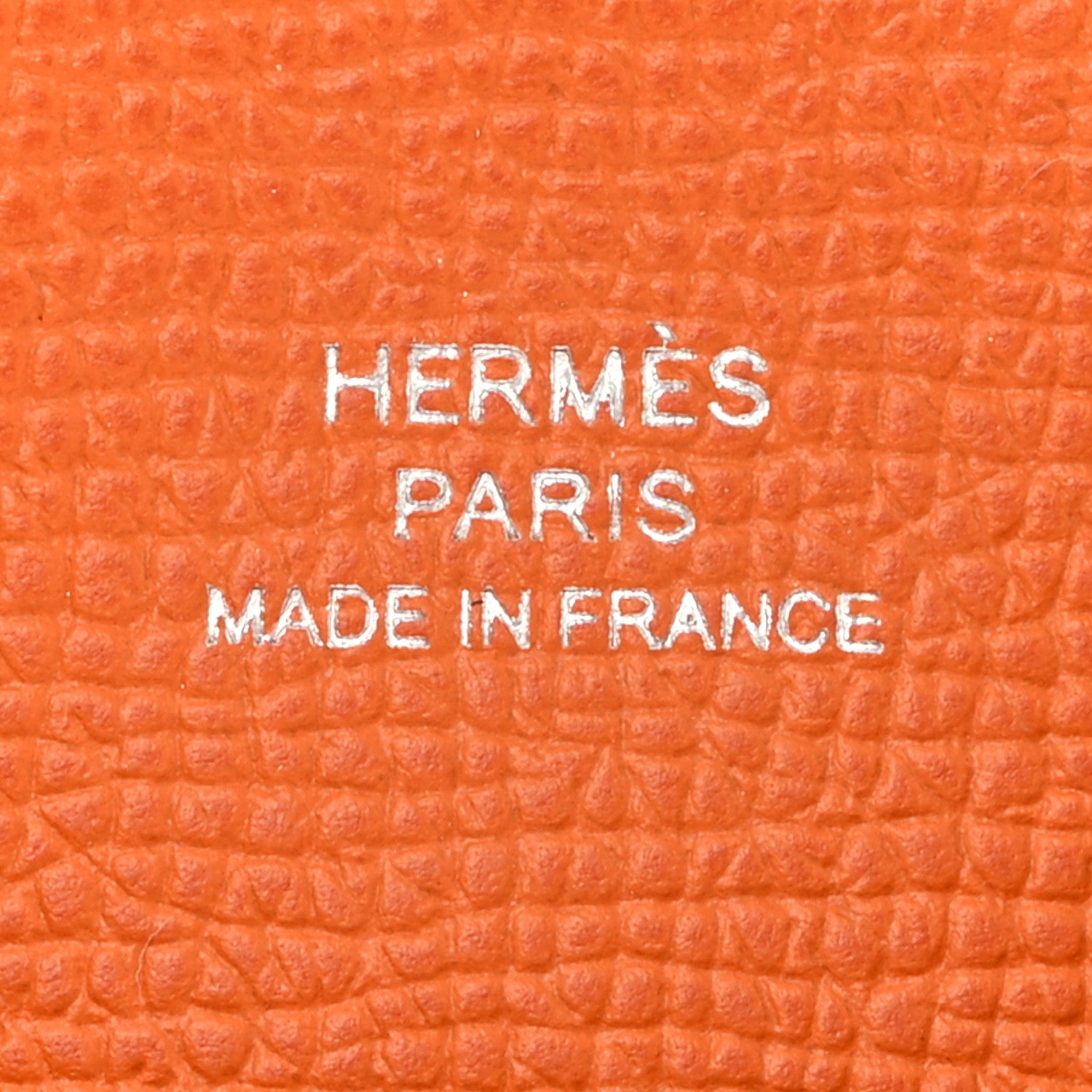 Hermes Epsom Calvi Card Case Feu 6 of 8