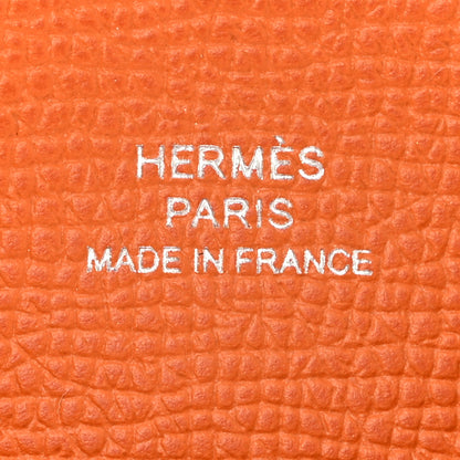 Hermes Epsom Calvi Card Case Feu 6 of 8