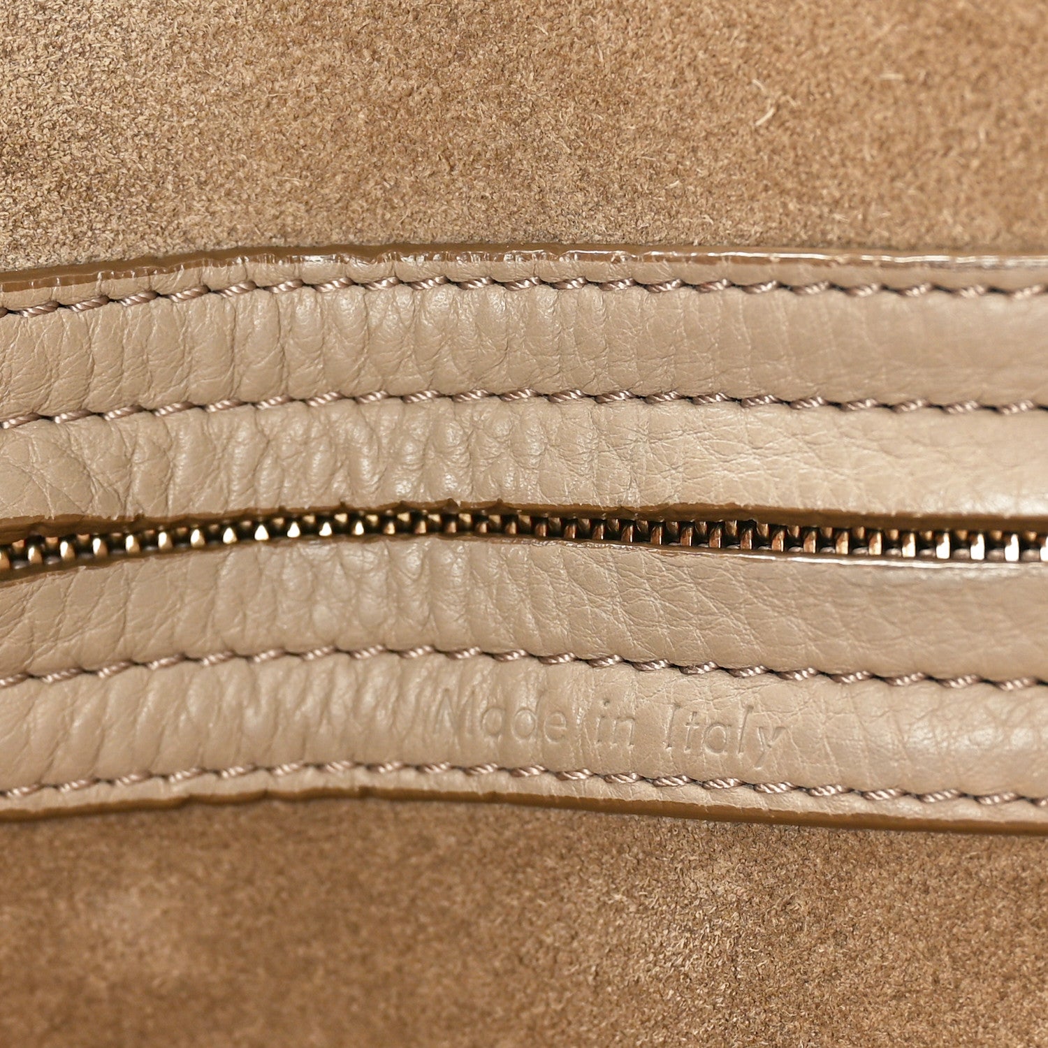 Celine Supple Calfskin Medium Phantom Luggage Beige 6 of 16