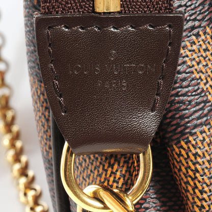 Louis Vuitton Damier Ebene Eva Clutch 7 of 8