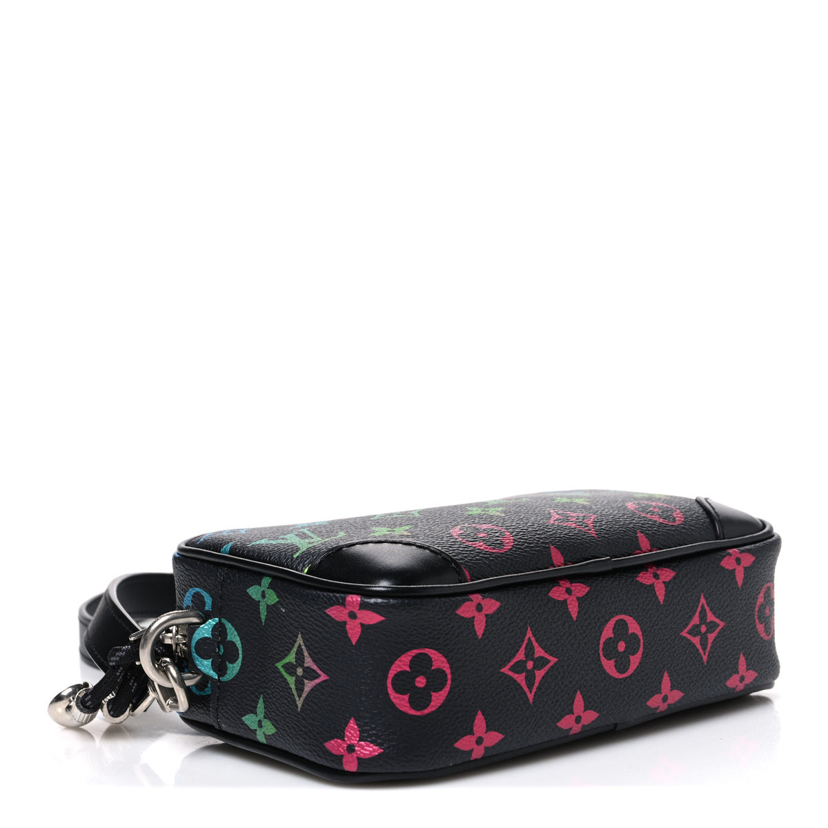 Monogram Iridescent Trocadero Wearable Wallet Black