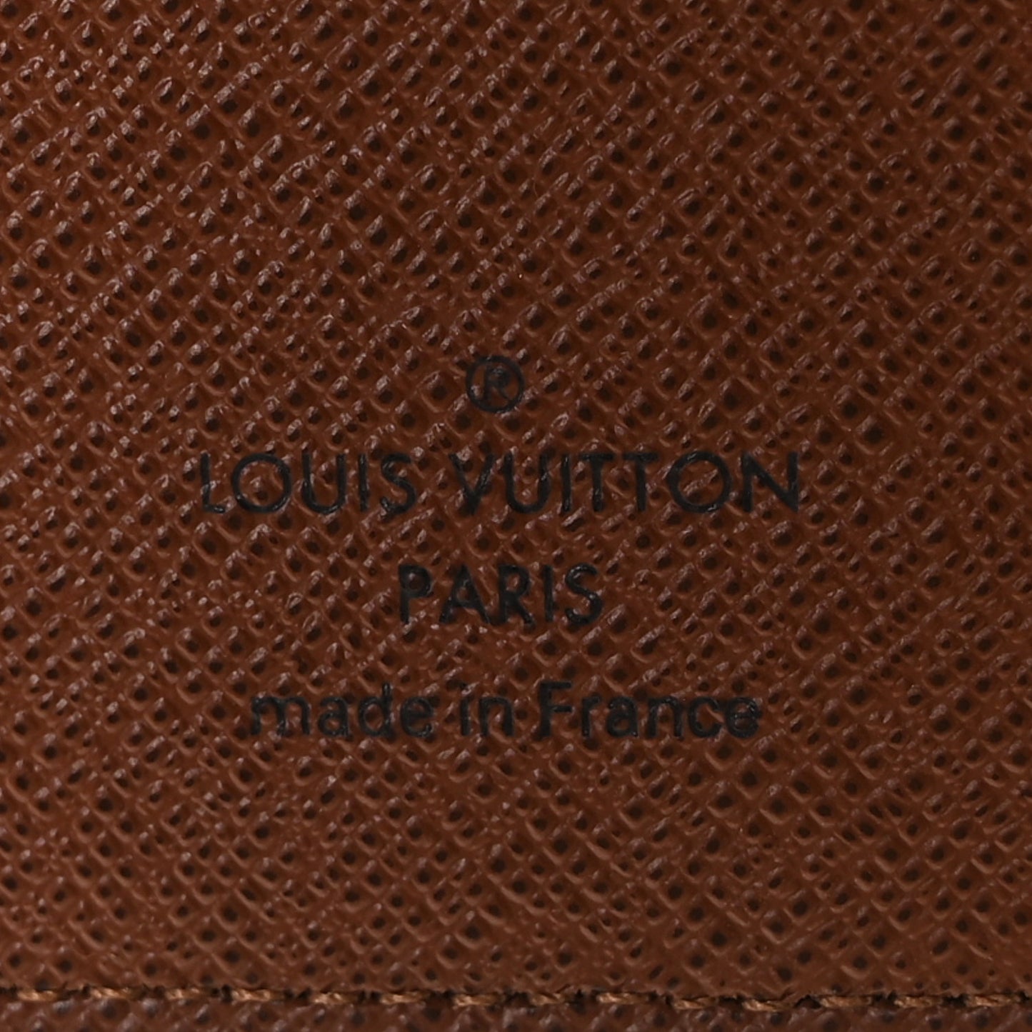 Monogram Desk Agenda Cover