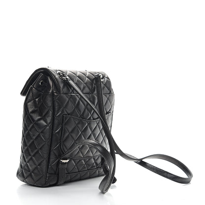 Chanel Lambskin Quilted Small Urban Spirit Backpack Black 2 of 14