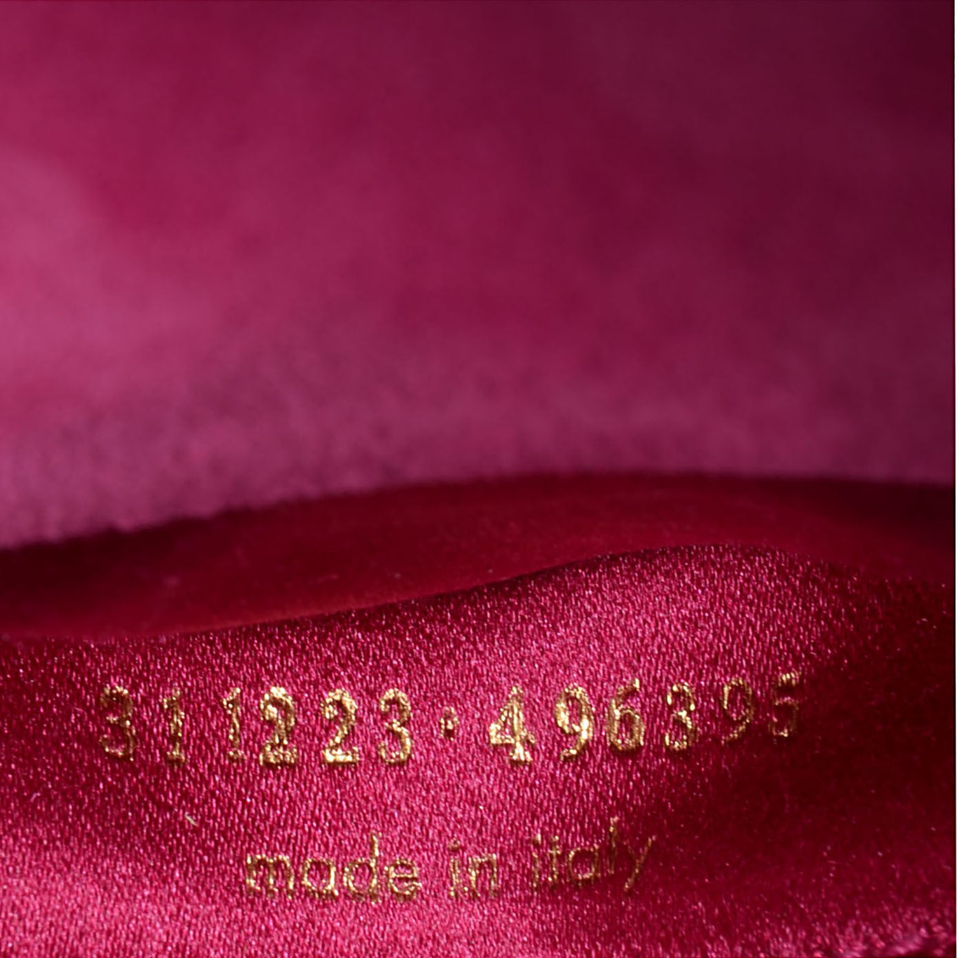 Patent Monogram Large Belle De Jour Clutch Fuchsia