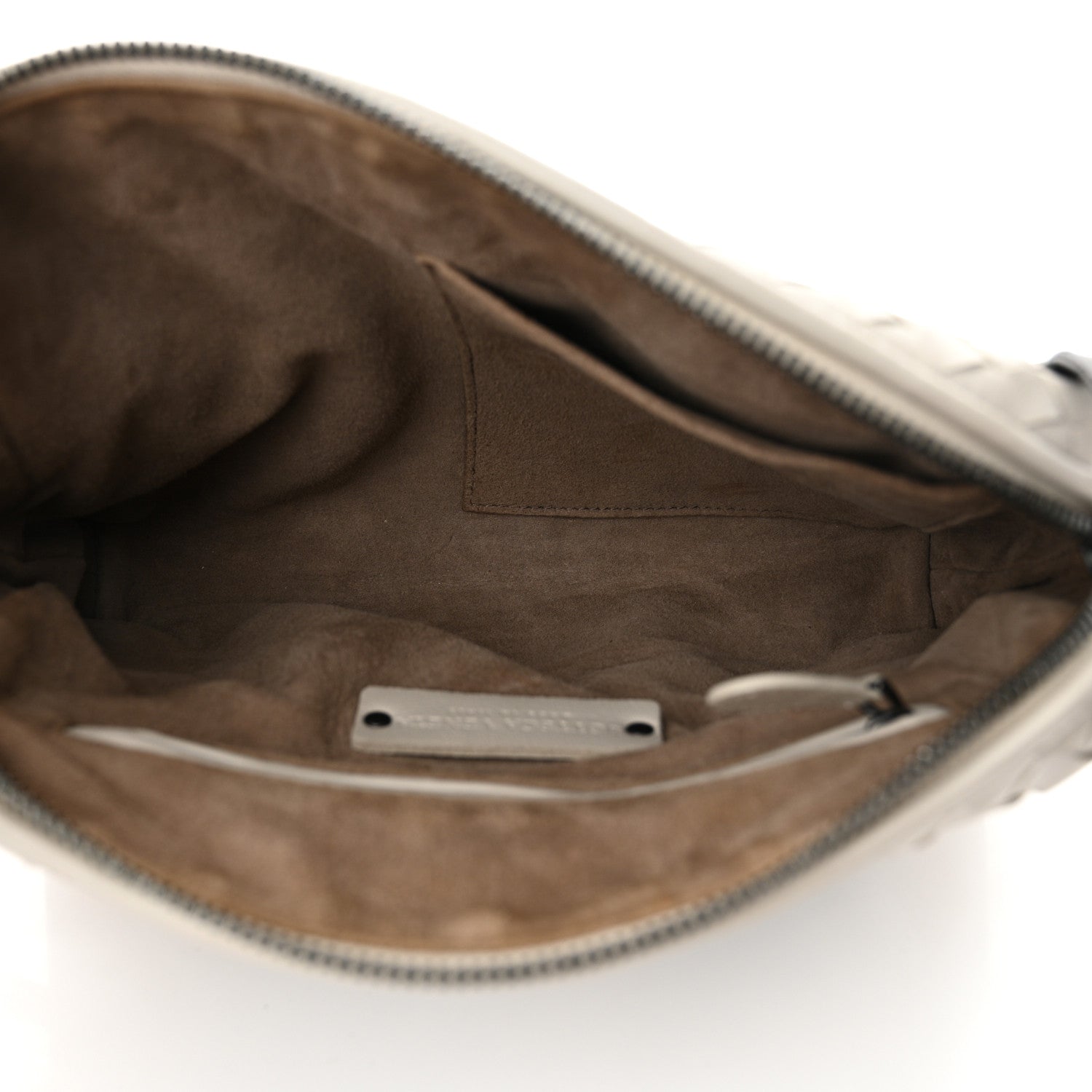 Bottega Veneta Nappa Intrecciato Nodini Crossbody Messenger Cement Abstract 5 of 10