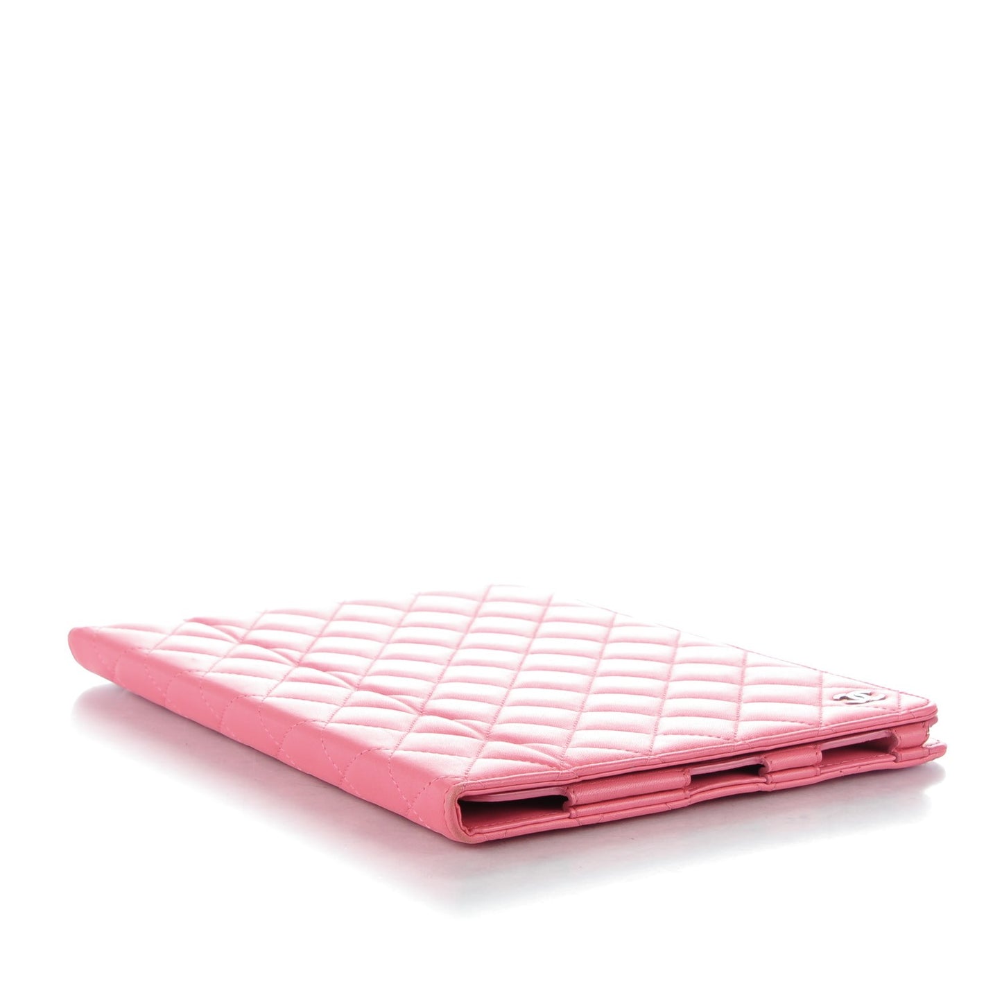 Lambskin Quilted iPad Case Pink