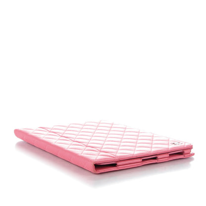 Chanel Lambskin Quilted iPad Case Pink 4 of 8