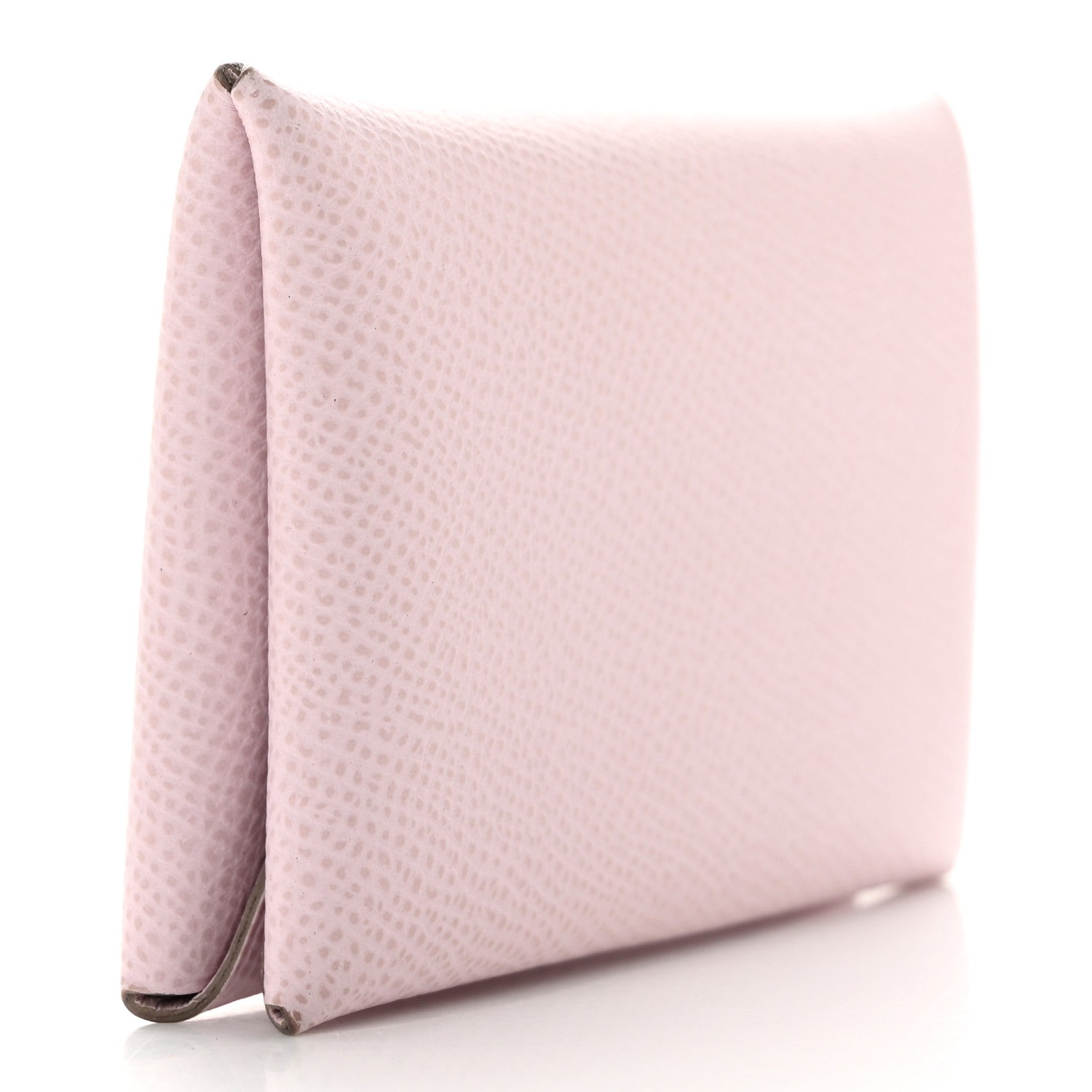 Hermes Epsom Calvi Card Case Mauve Pale 3 of 8