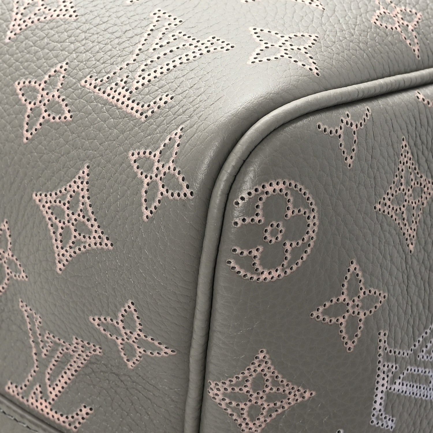 Louis Vuitton Mahina Flight Mode Keepall Bandouliere 45 Gray 10 of 10