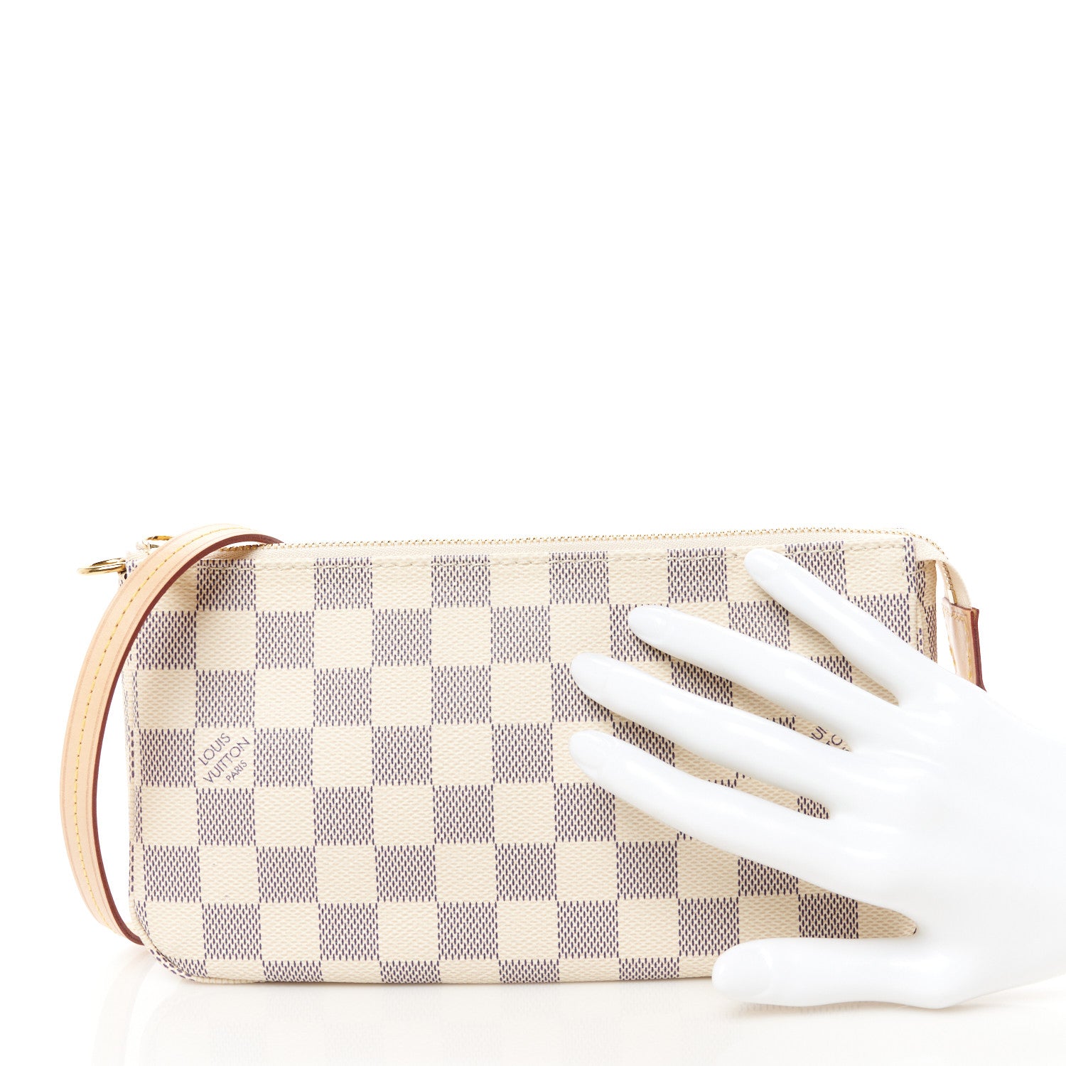 Louis Vuitton Damier Azur Pochette Accessories NM 3 of 12