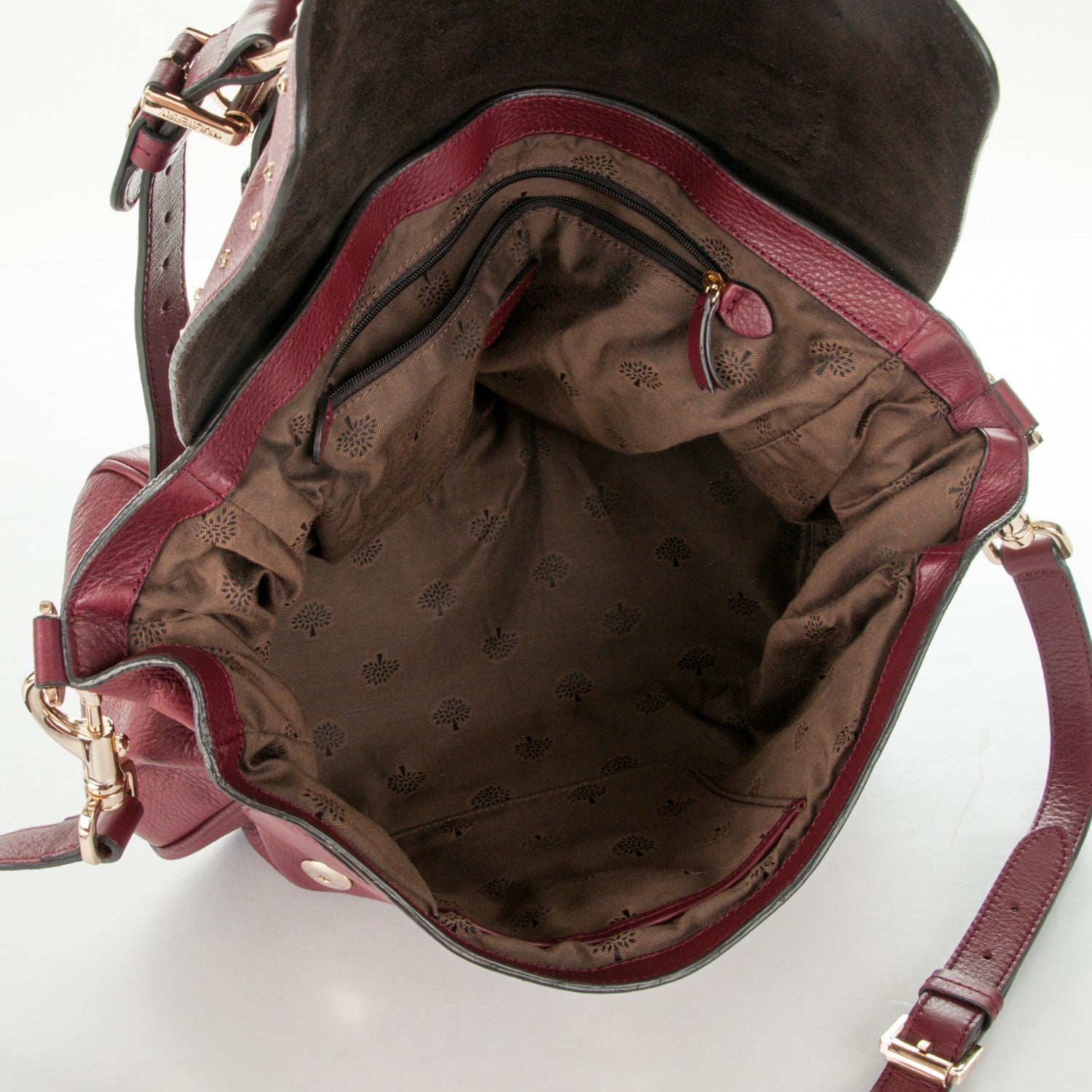 Mulberry Polished Buffalo Medium Alexa Tassel Satchel Conker 5 of 10