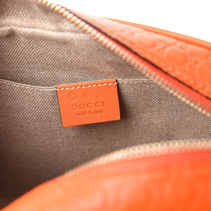 Gucci Soft Microguccissima Mini Bree Messenger Bag Sun Orange 8 of 10