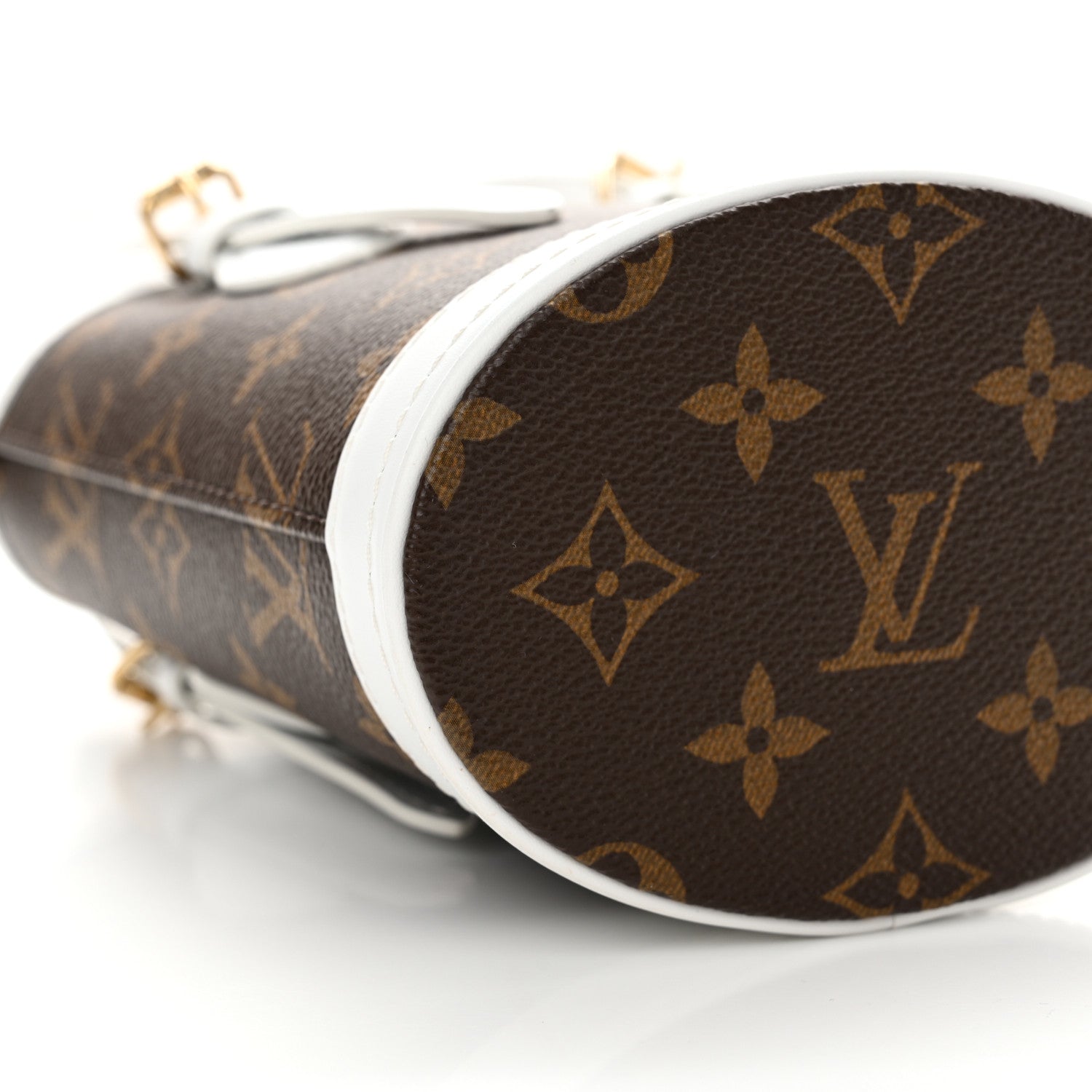 Louis Vuitton Monogram LV Match Nano Bucket Bag White 10 of 12
