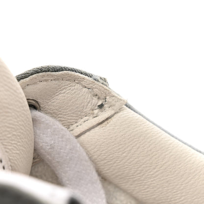 Chanel Fabric Suede Calfskin Quilted CC Sneakers 37 Dark Grey 14 of 15