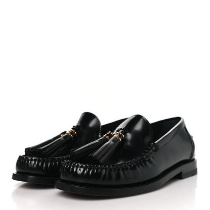 Christian Dior Brushed Calfskin The D-Academy Loafers 35.5 Black 3 of 9