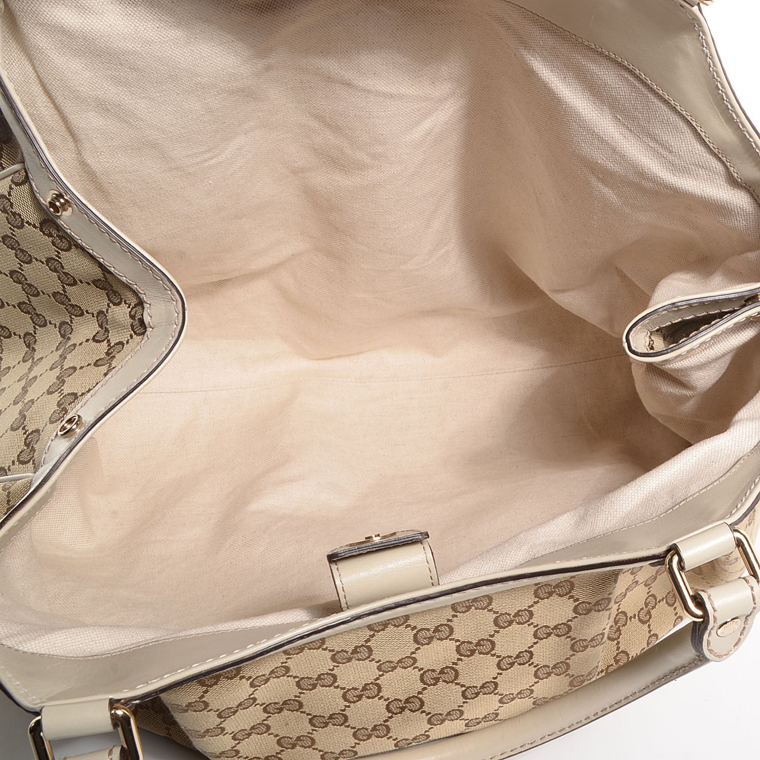 Gucci Monogram Large Sukey Tote Off White 5 of 8
