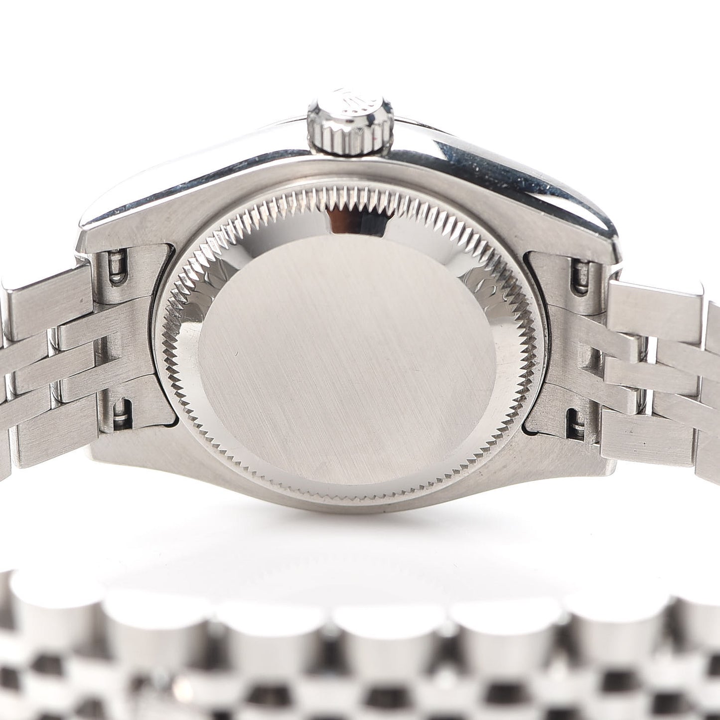 Stainless Steel 18K White Gold Diamond 26mm Oyster Perpetual Datejust Watch White 179174