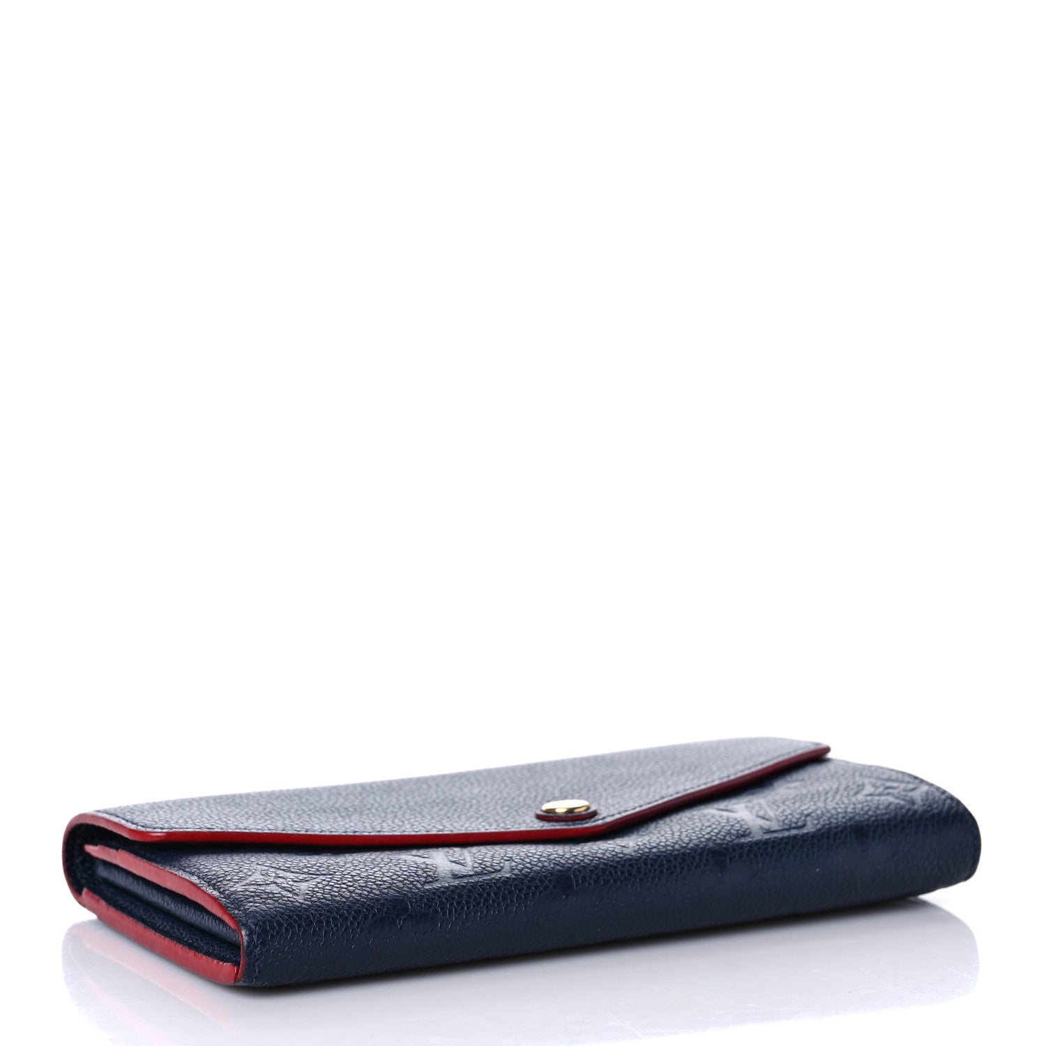 Louis Vuitton Empreinte Sarah Wallet NM Marine Rouge 4 of 10