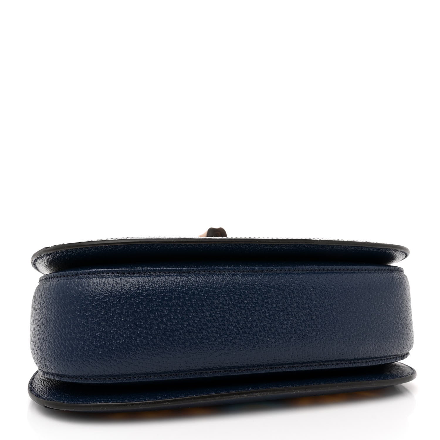 Gucci Calfskin Kaleidoscope Medium Bamboo 1947 Top Handle Bag Blue Orange Multicolor Blue Agata 4 of 10