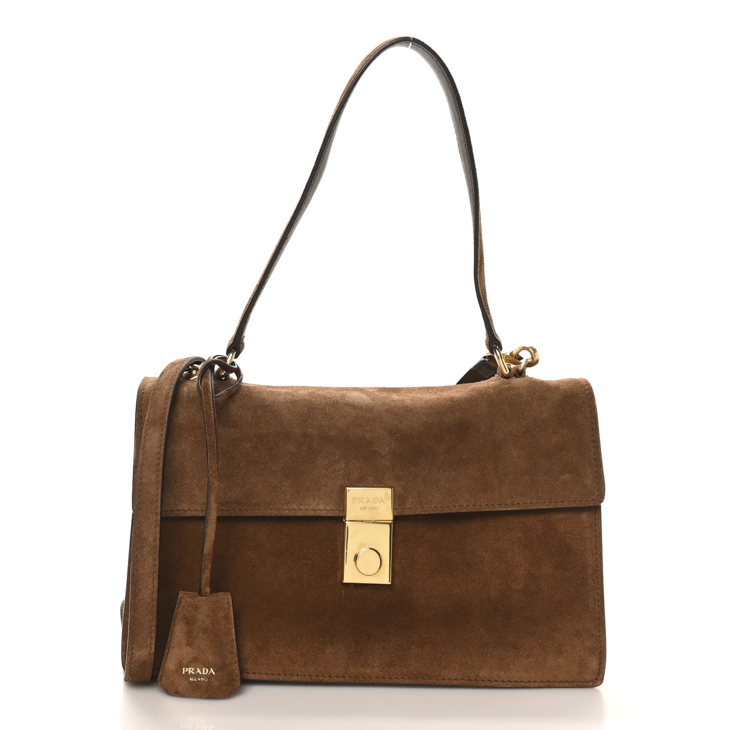 Camoscio Medium Soft Sound Shoulder Bag Cacao