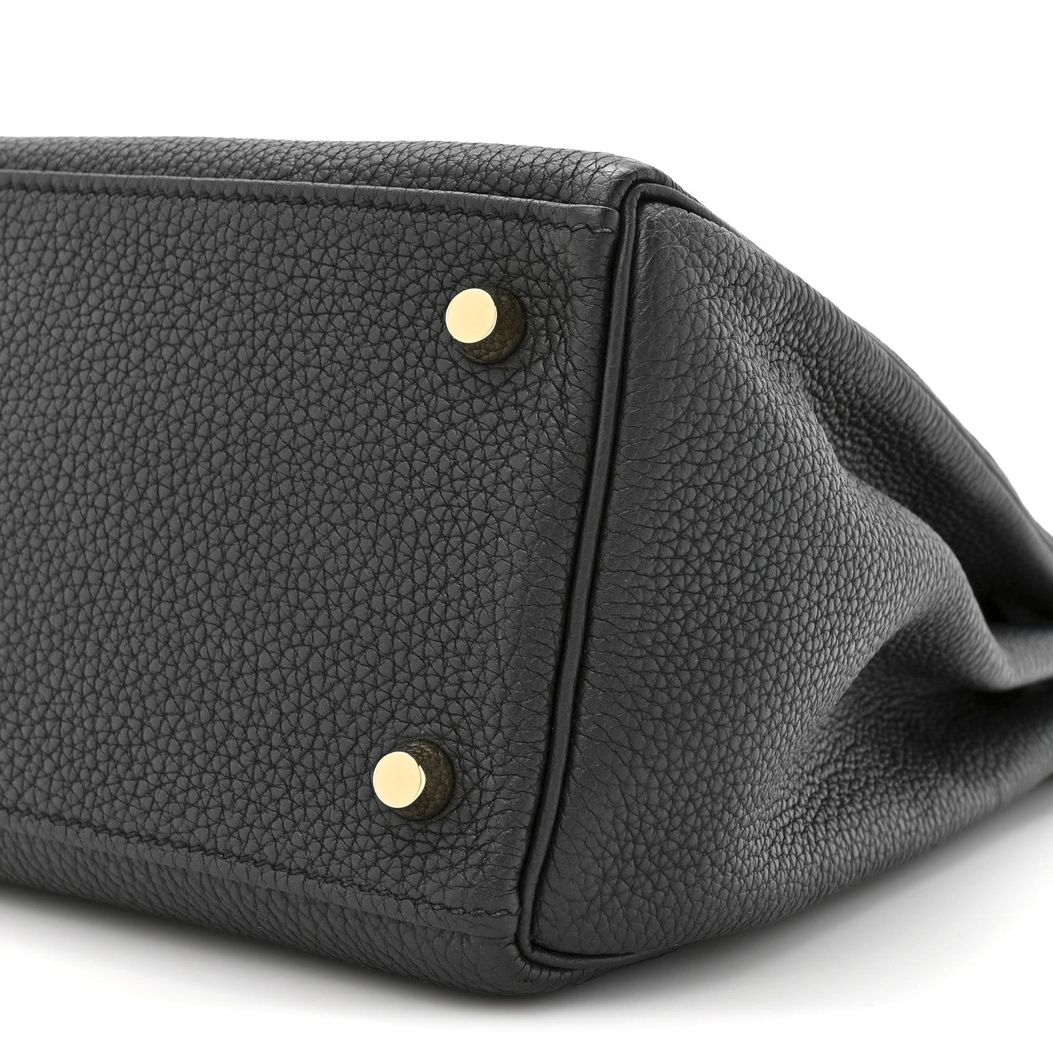 Hermes Togo Kelly Retourne 28 Black 8 of 9