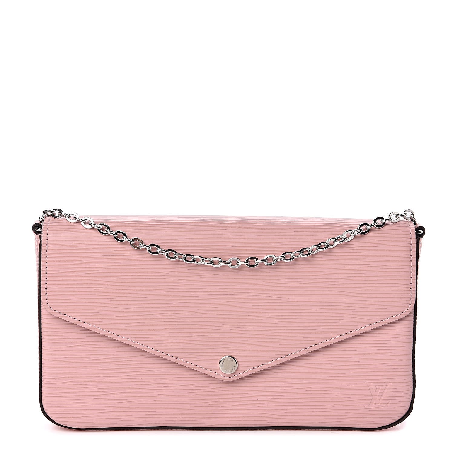 Louis Vuitton Epi Pochette Felicie Rose Ballerine 1 of 12