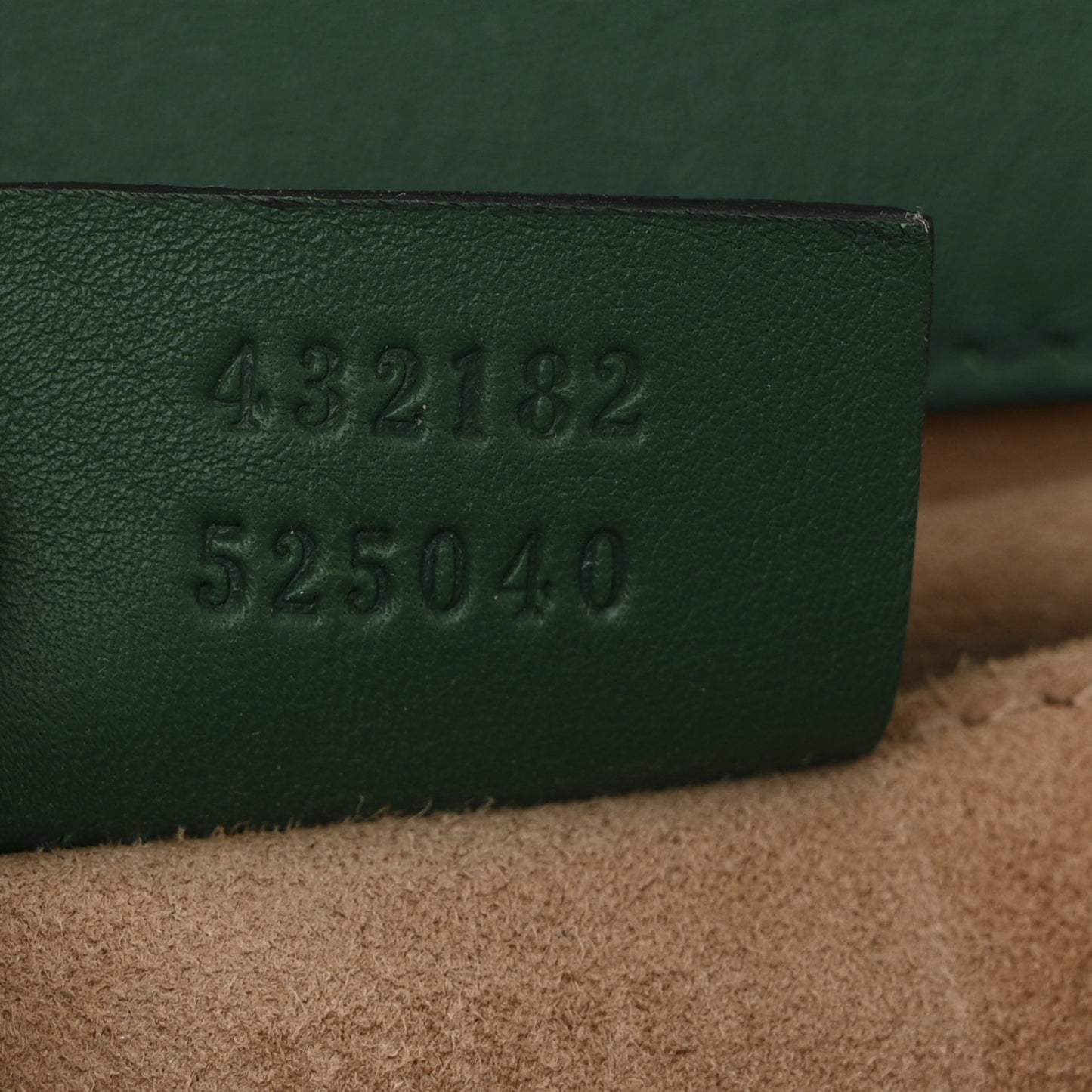 Calfskin Studded Small Padlock Shoulder Bag Emerald