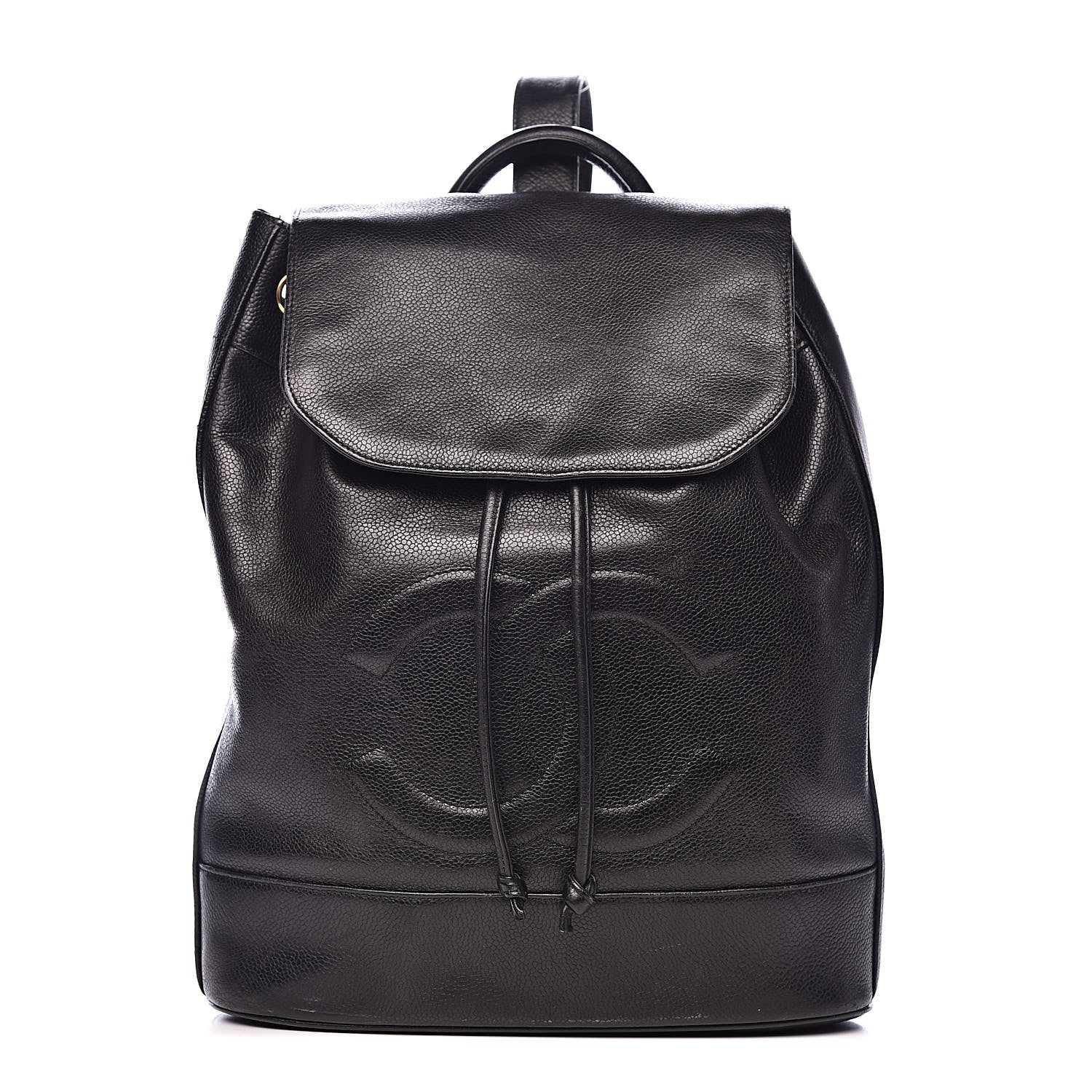Chanel Caviar CC Backpack Black 3 of 29