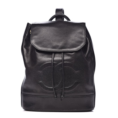 Chanel Caviar CC Backpack Black 3 of 29