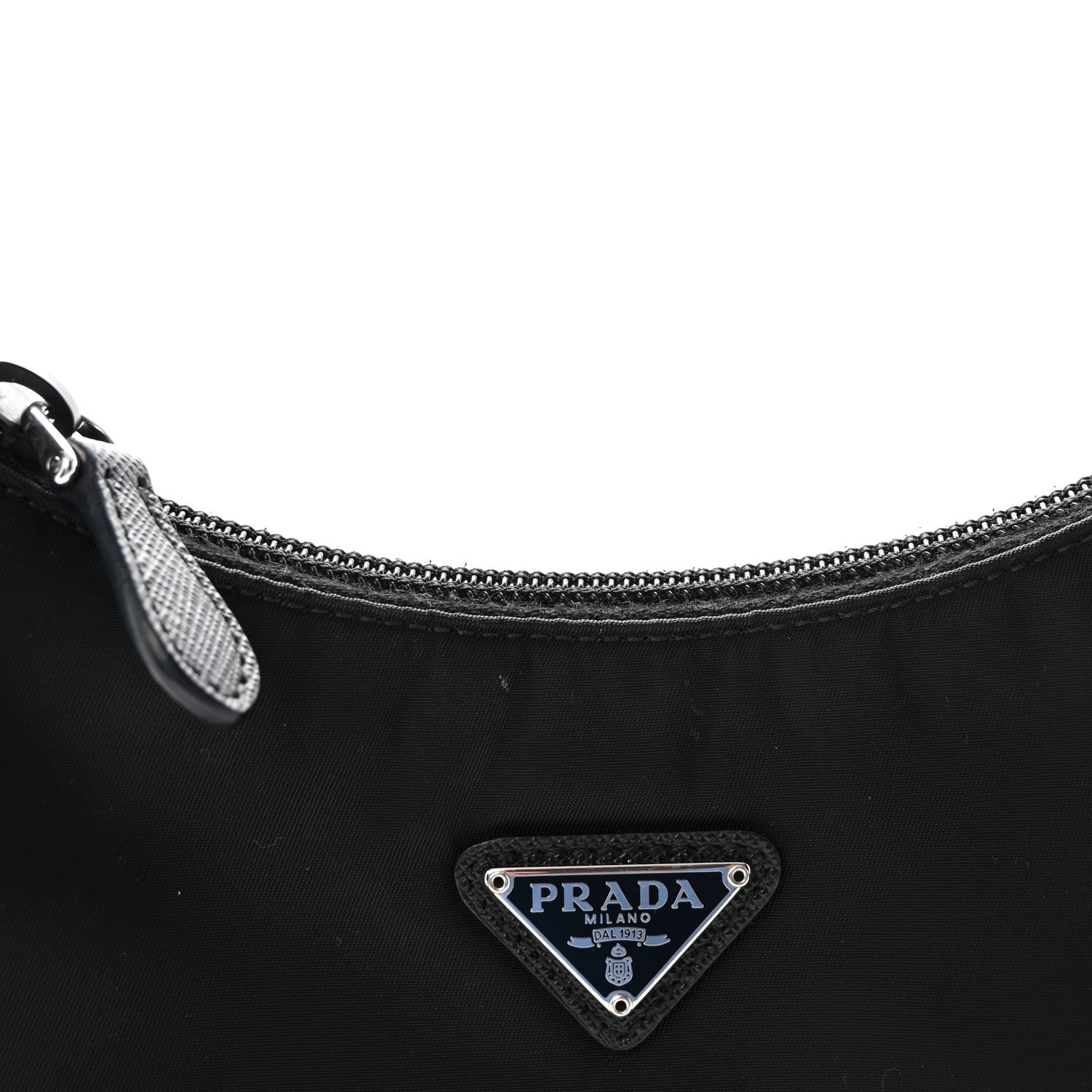 Prada Tessuto Nylon Mini Re-Edition 2000 Bag Black 1890943
