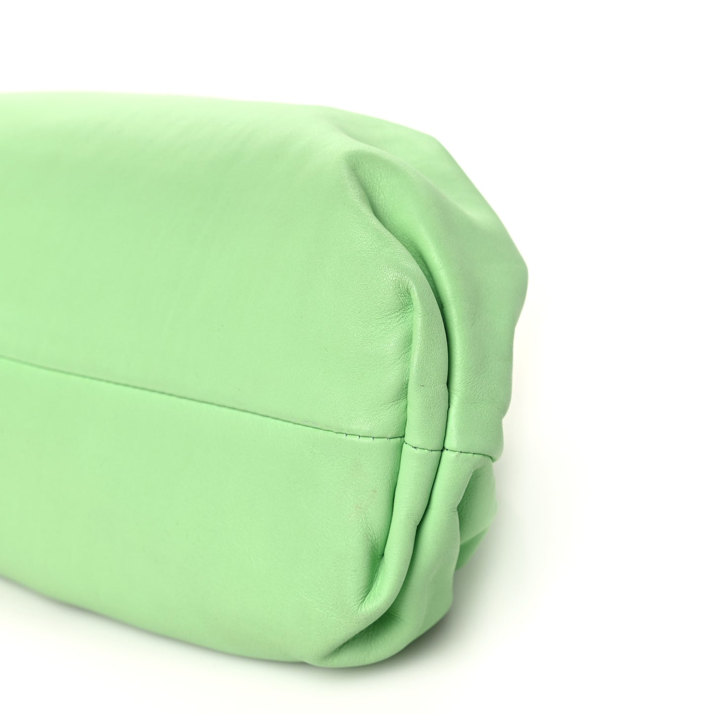 Calfskin Teen Pouch Wasabi