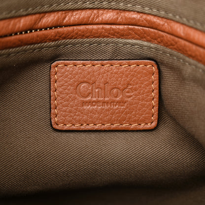 Chloe Calfskin Medium Marcie Satchel Tan 6 of 12
